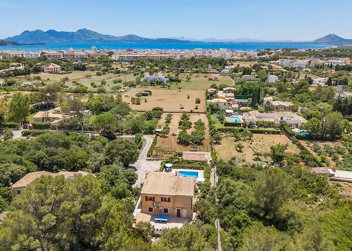 Villa Luis Vives Puerto Pollensa con Piscina